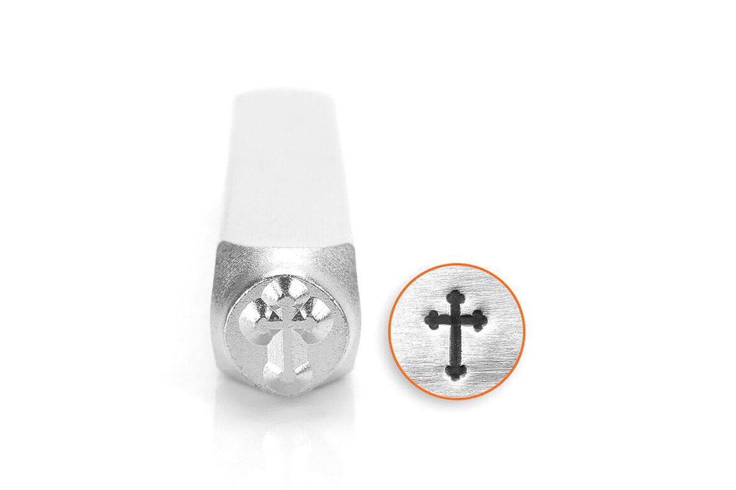 ESTAMPILLAGE ROUNDED CROSS 6 MM IMPRESS ART
