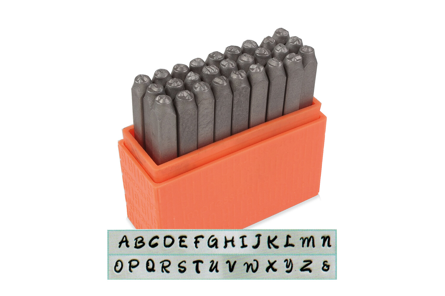 ESTAMPILLAGE LETTRES MAJUSCULES 3 MM