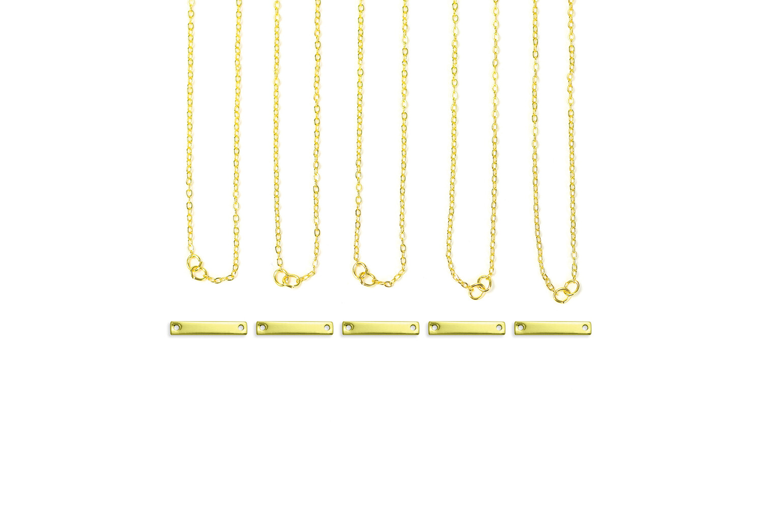 RECTANGLES LAITON JEWELRY KIT