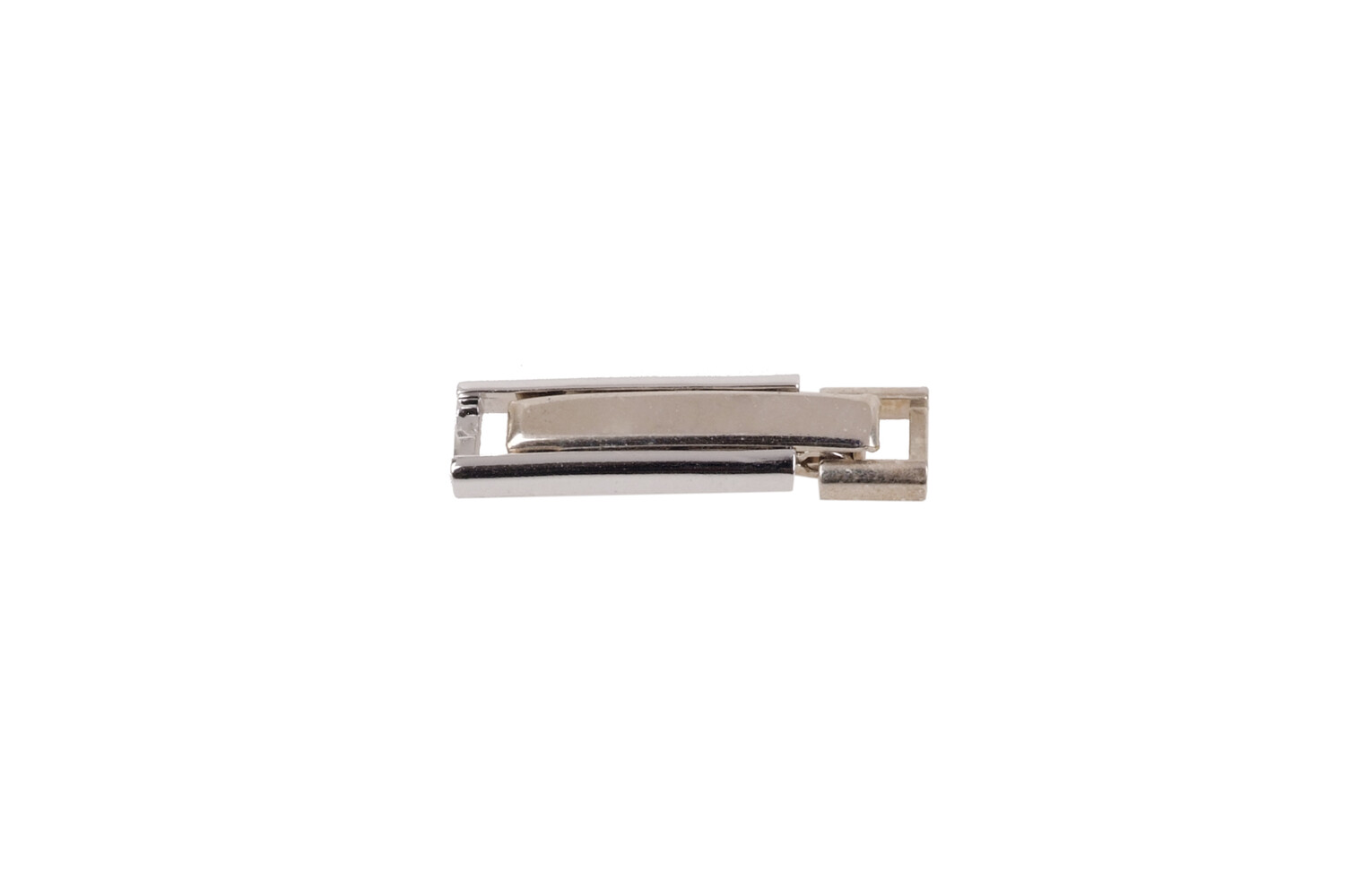 FERMOIR REGLABLE PLAQUE OR 5,0 X 12 MM