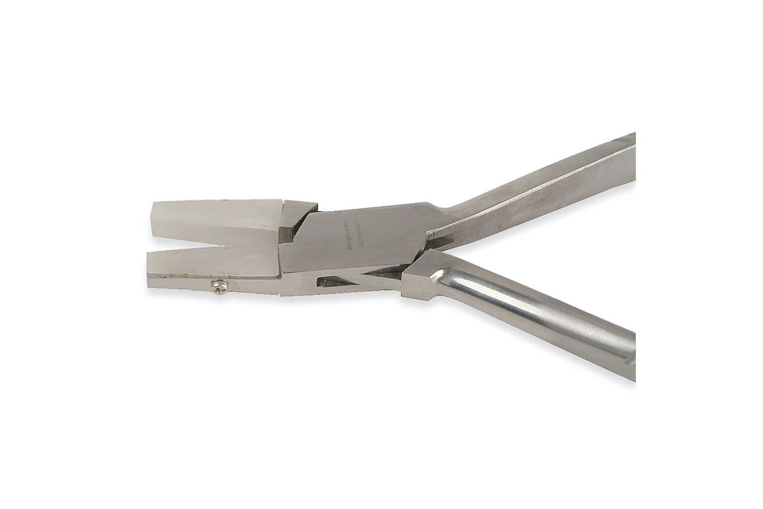 PINCE PLATE AVEC BEC NYLON 8 MM