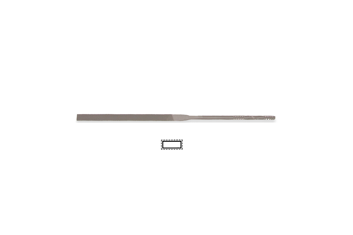LIME AIGUILLE PLATE 140 MM GRAIN 2 DICK