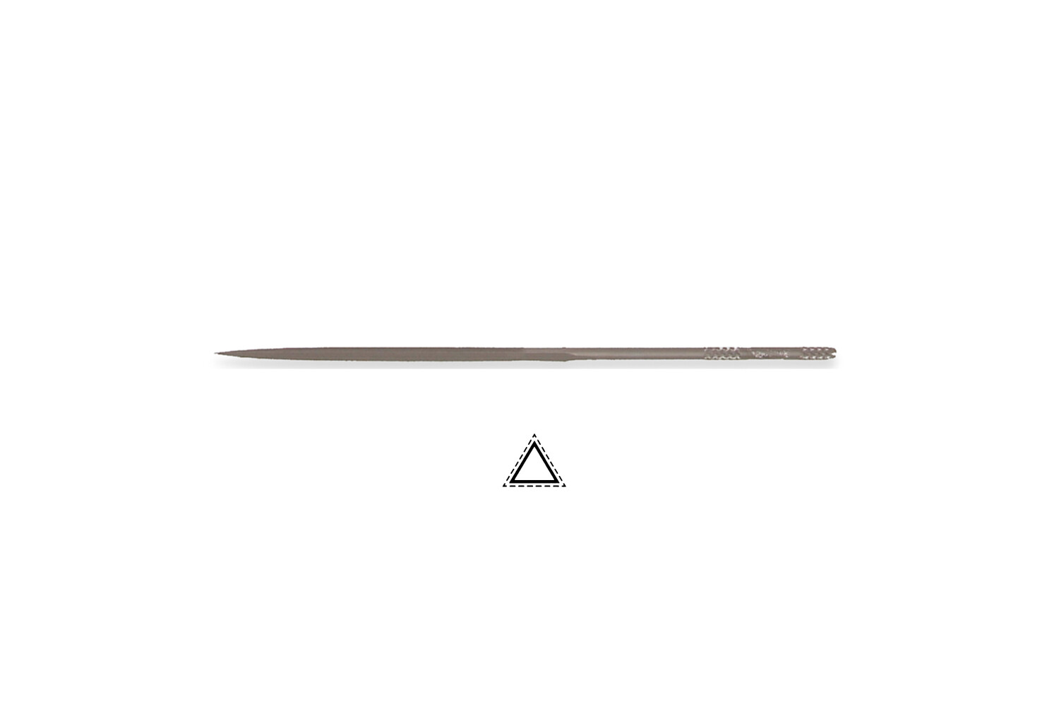 LIME AIGUILLE TRIANGLE 140 MM GRAIN 0