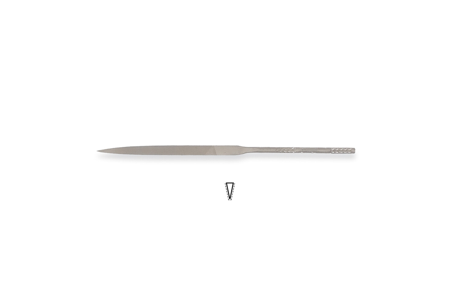 LIME AIGUILLE COUTEAU 100 MM GRAIN 2 DICK