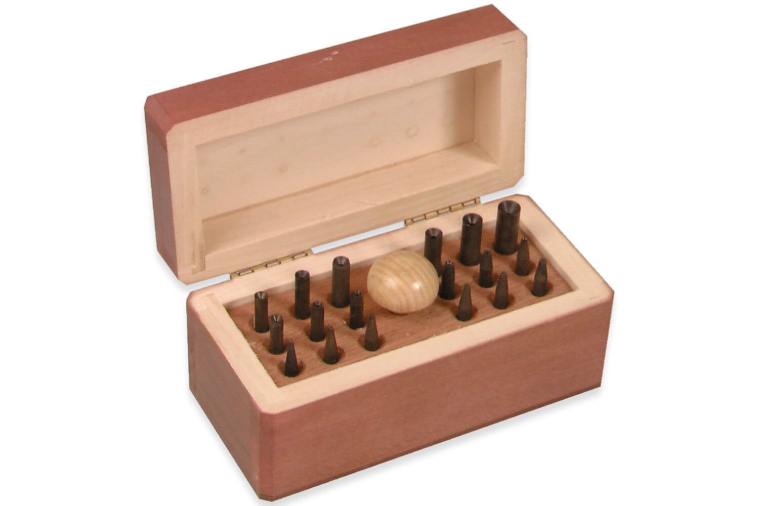 OUTILS A SERTIR 18 ELEMENTS AVEC MANCHE