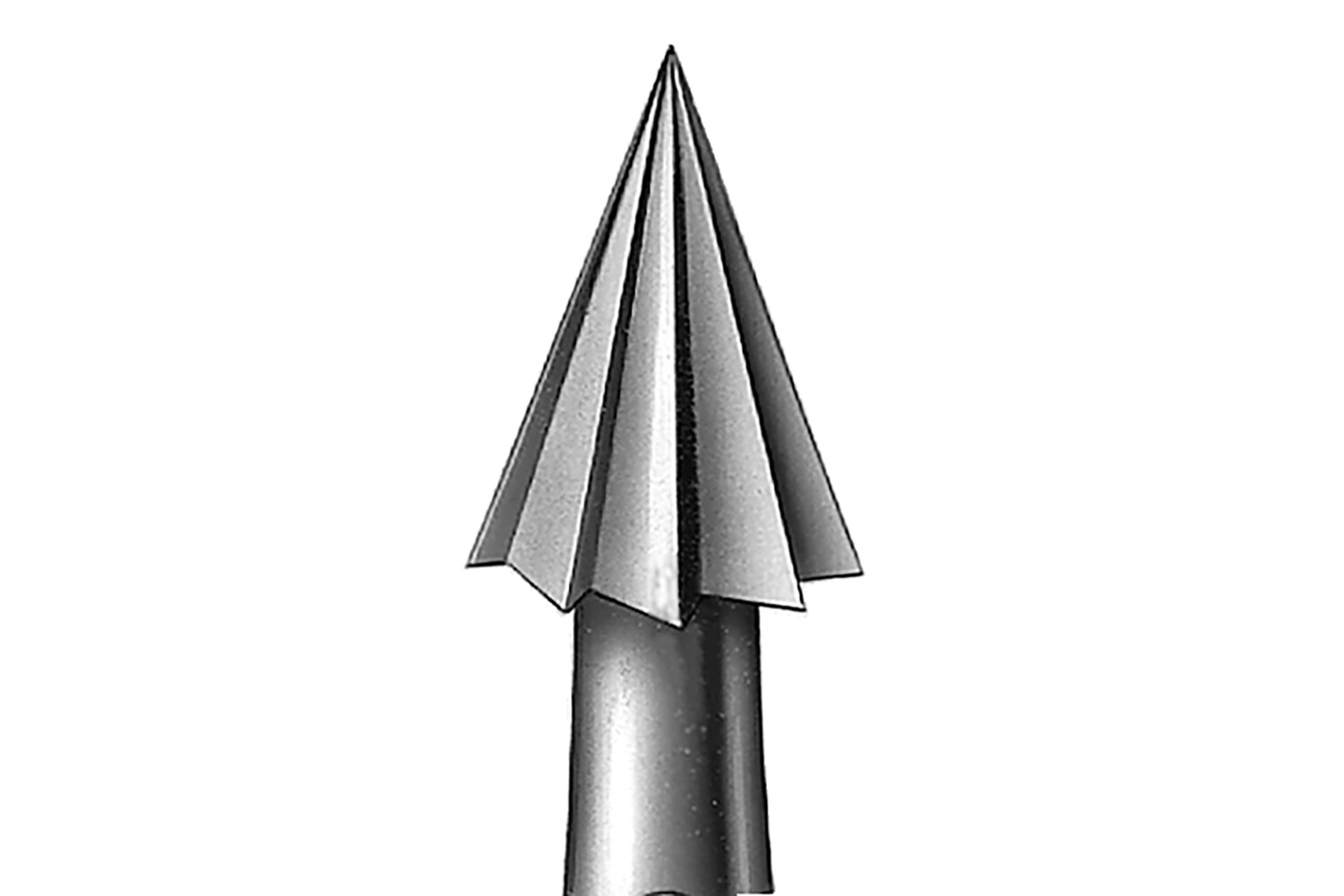 Fraise pointue nr. 5 - 3.3 mm Busch
