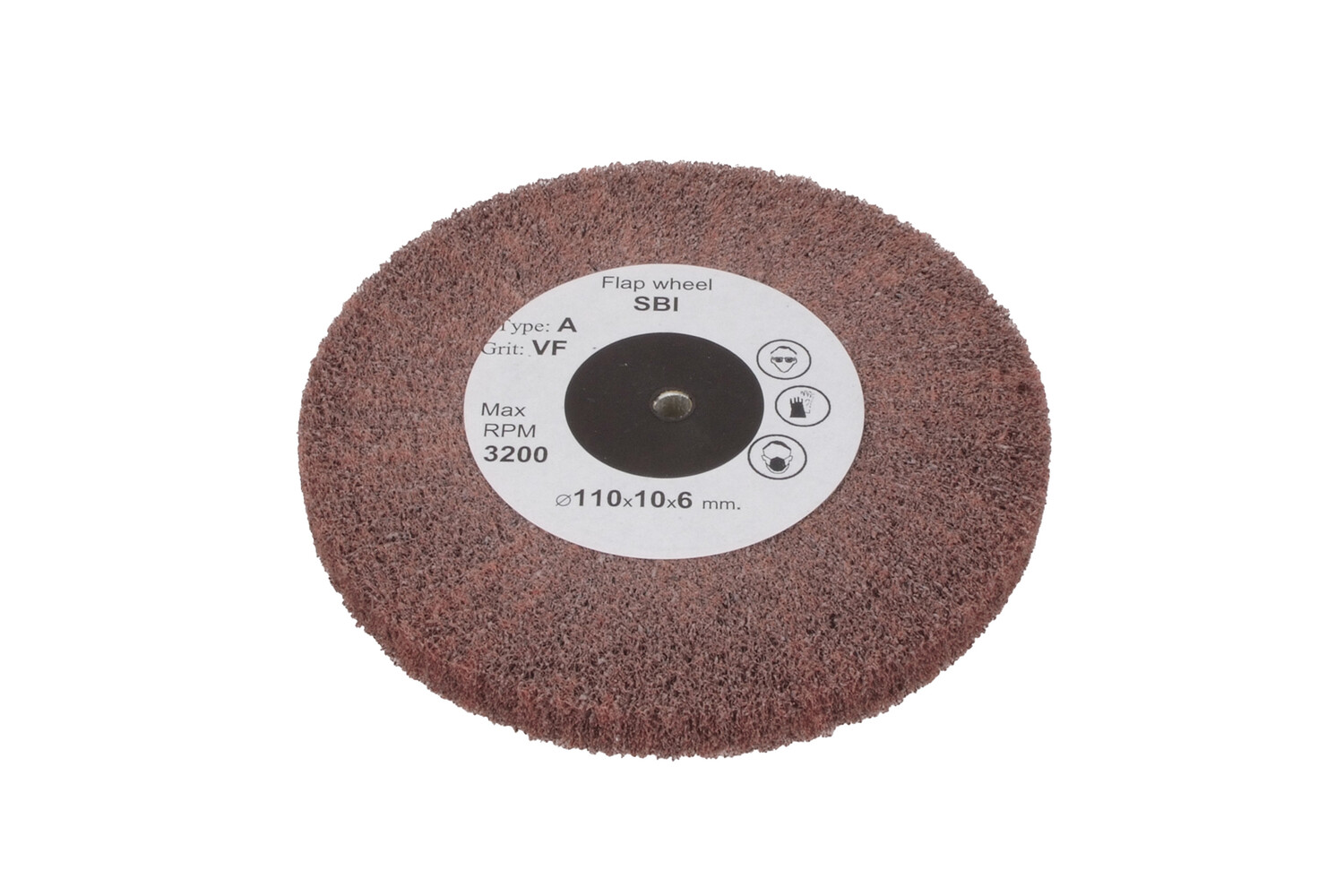 DISQUE FLANELLE 110X10 MM EXTRA FIN