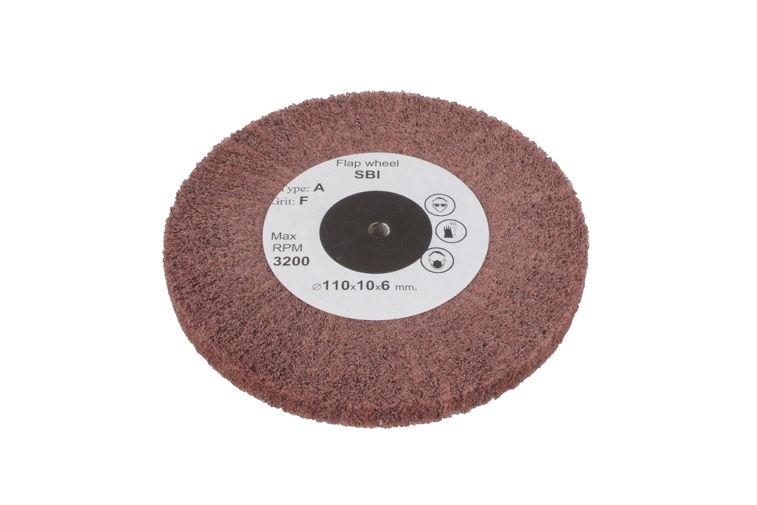 DISQUE FLANELLE 110X10 MM FIN