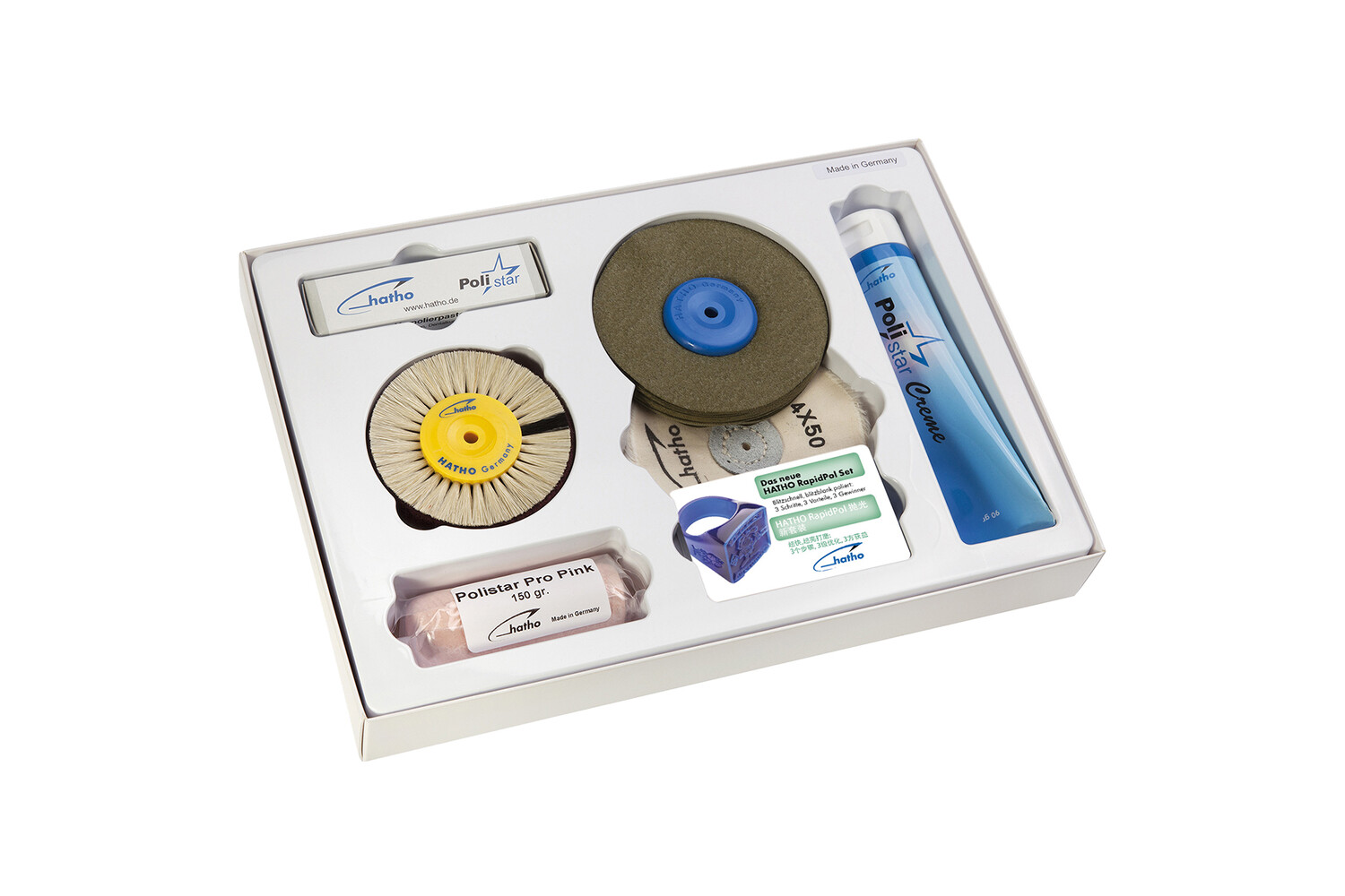 KIT DE POLISSAGE POUR LE PLASTIQUE