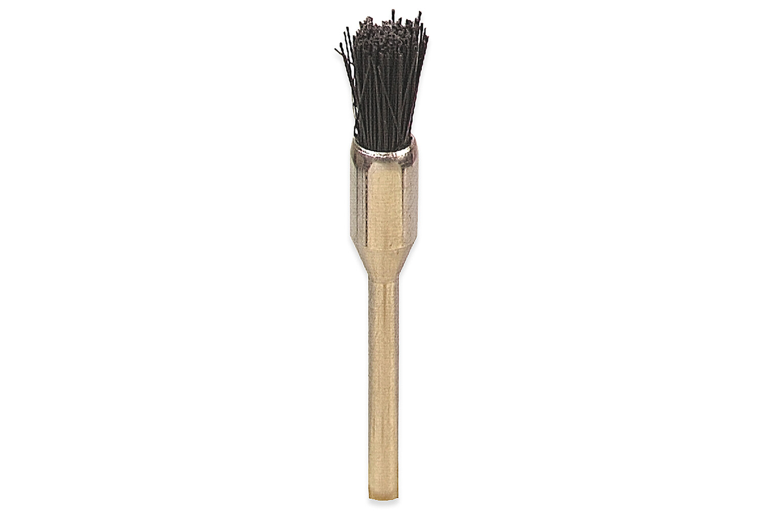 BROSSE PINCEAU NOIRE AVEC AXE