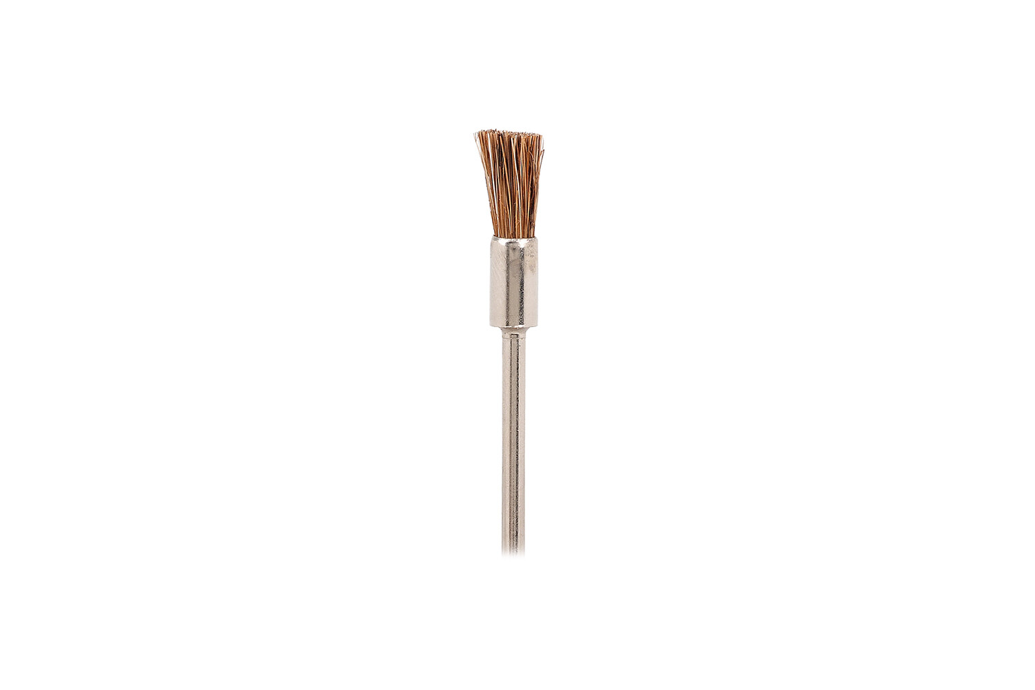BROSSE HM CERCLE BRUN AVEC AXE