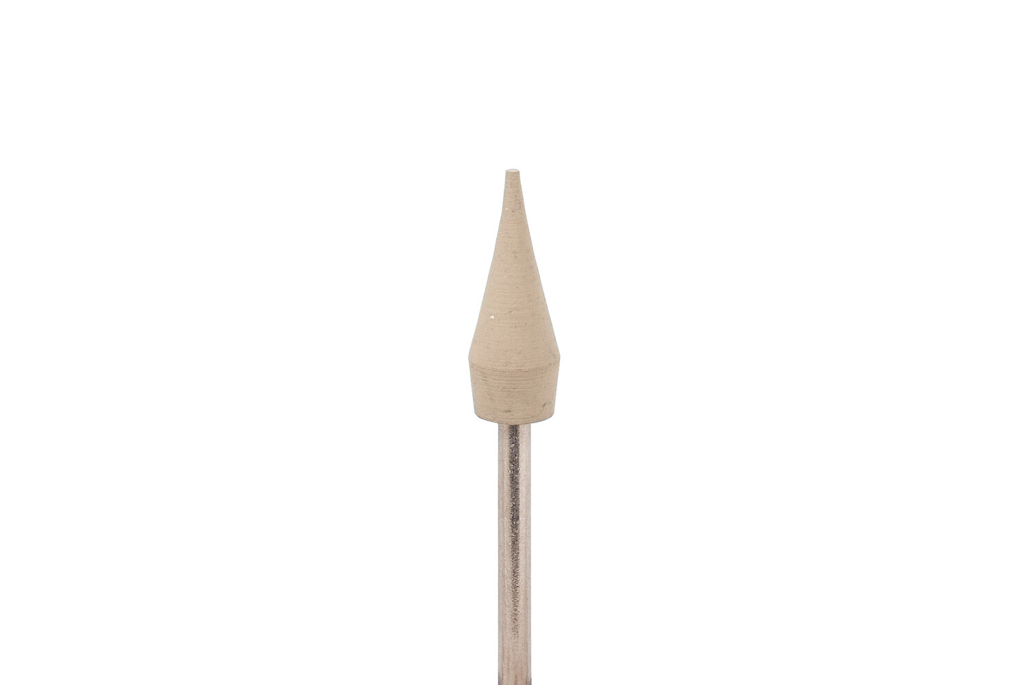 POINTE CAOUTCHOUC 6X16 MM BLANC