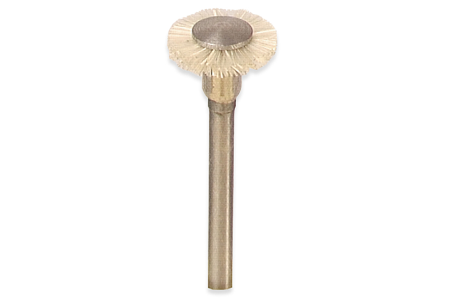 Hangmotorborstel 10.0 mm wit hard met stift