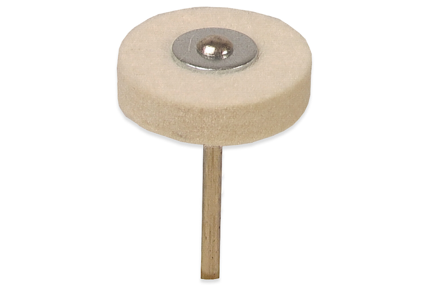 DISQUE HM FEUTRE AVEC AXE 22 X 5 MM