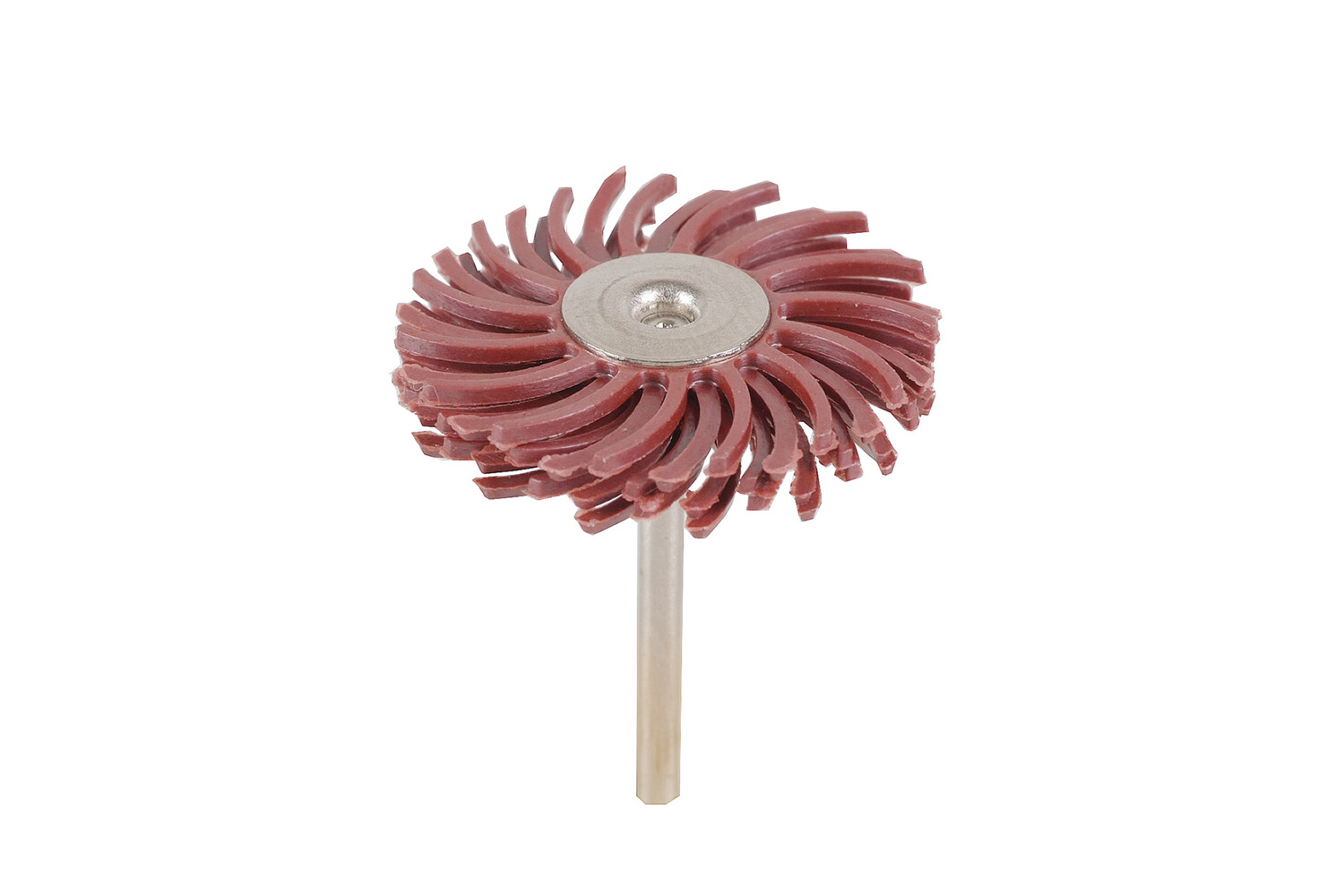 DISQUE HABRAS ROUGE AVEC AXE GRAIN 220