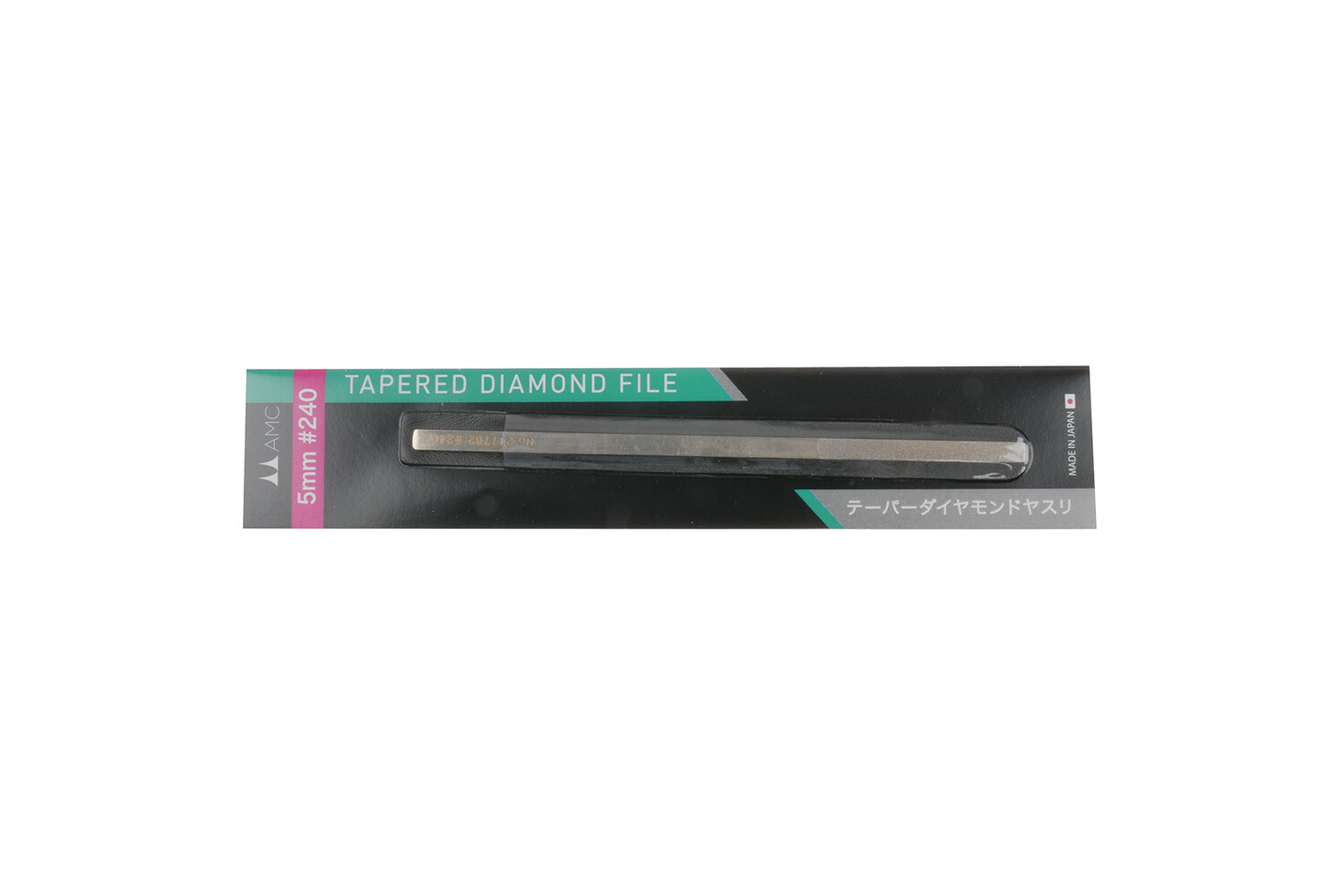 Tapered diamondfile 5mm #240