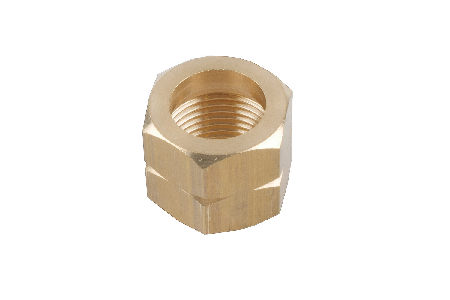 Wartelmoer messing - gas 3/8L