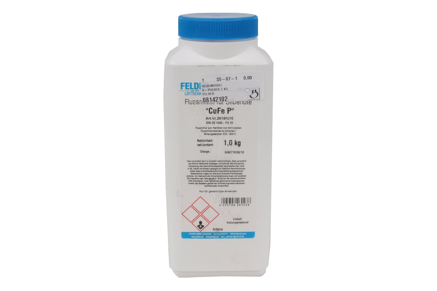 FLUX POUDRE-H FELDER 1 KILO