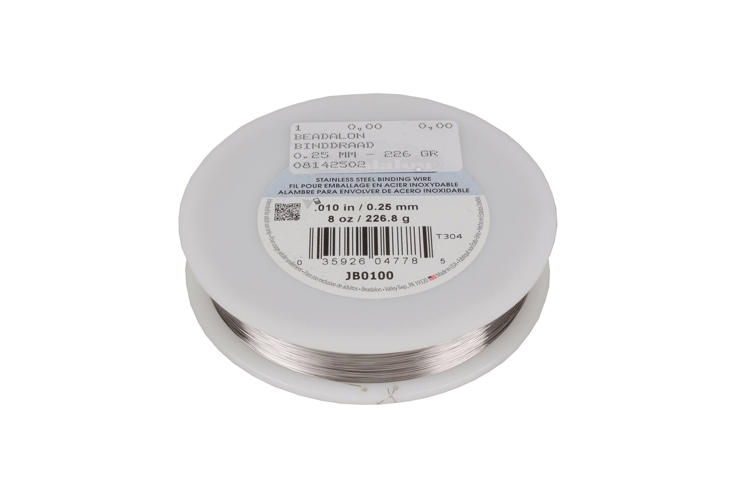 Binddraad 0.25 mm 226 gr Beadalon