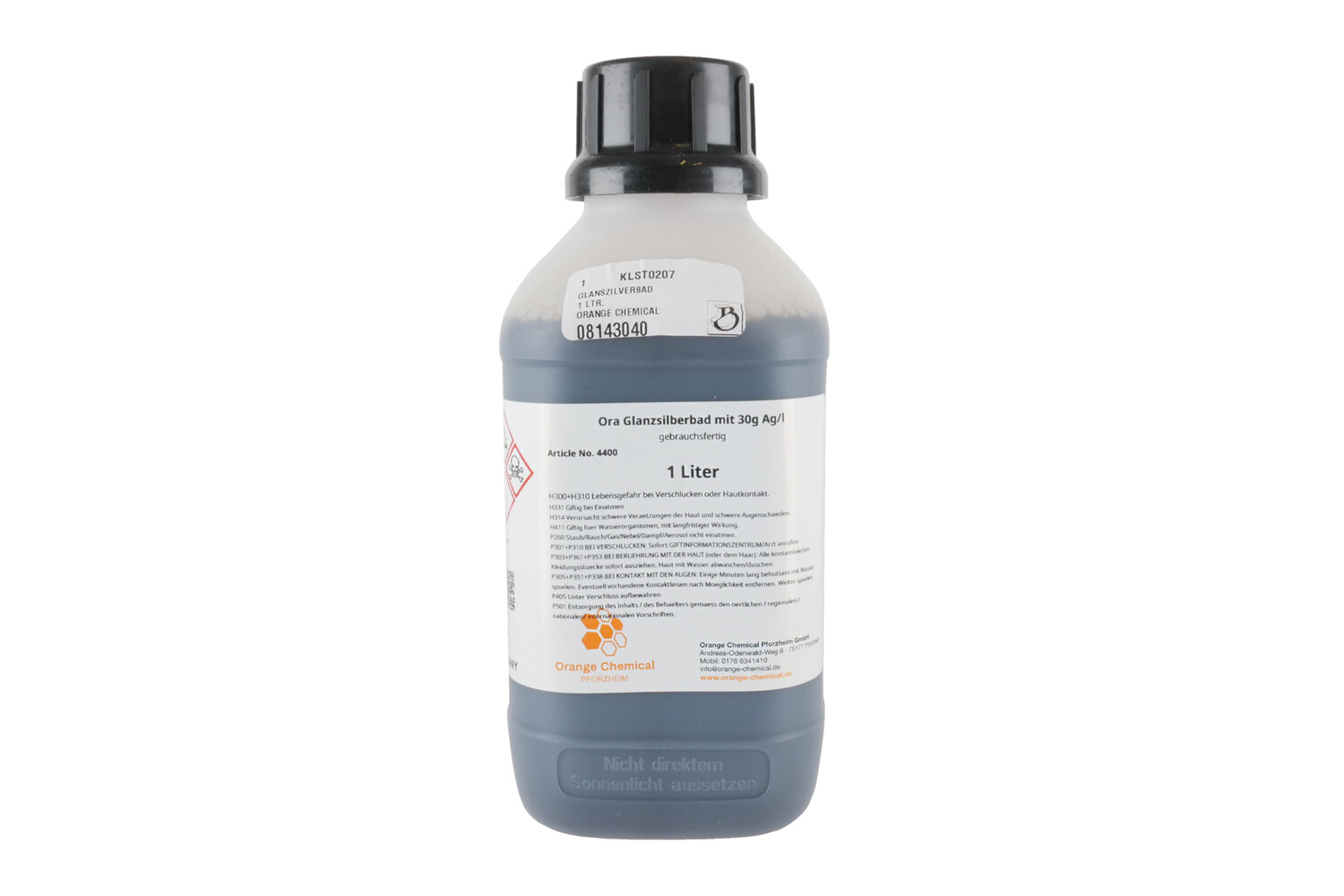 Glansverzilverbad 1 liter