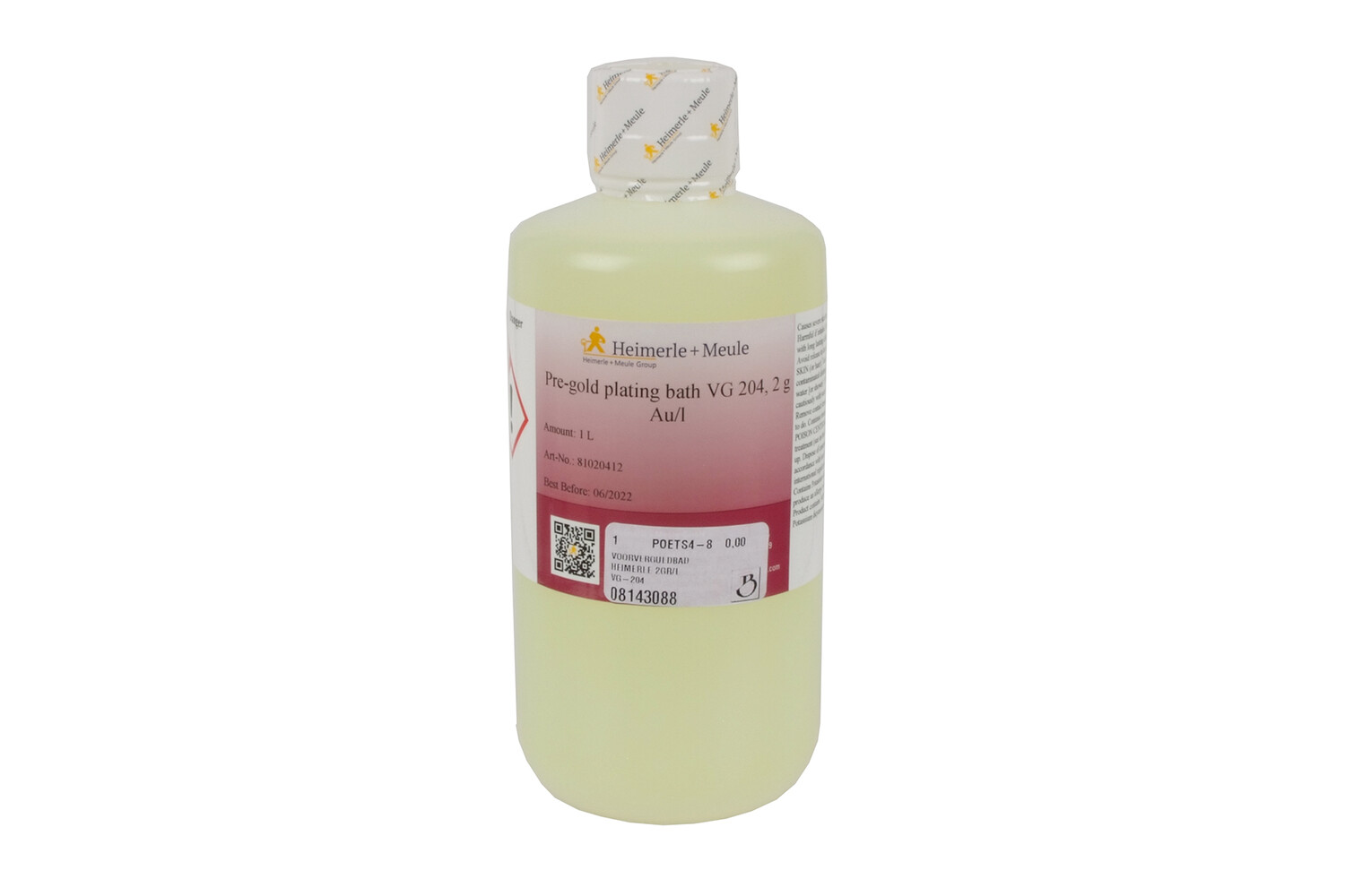 BAIN DE PRE-DORURE HEIMERLE 2 GR. /L.
