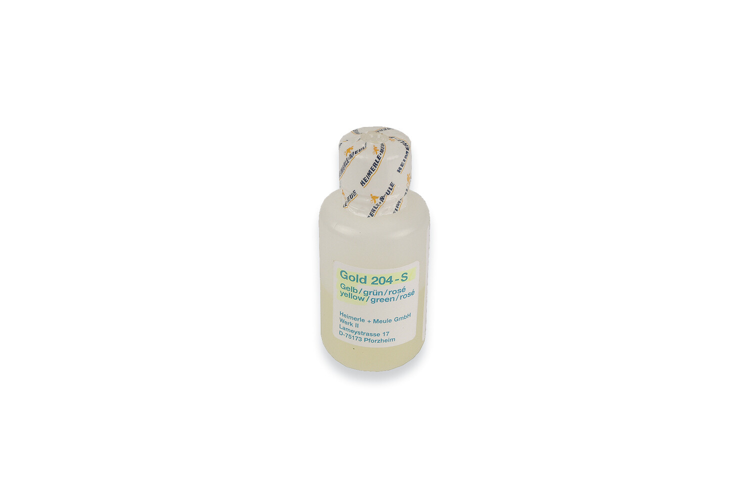 SOLUTION D'OR JAUNE POUR STYLO A GALVANISER