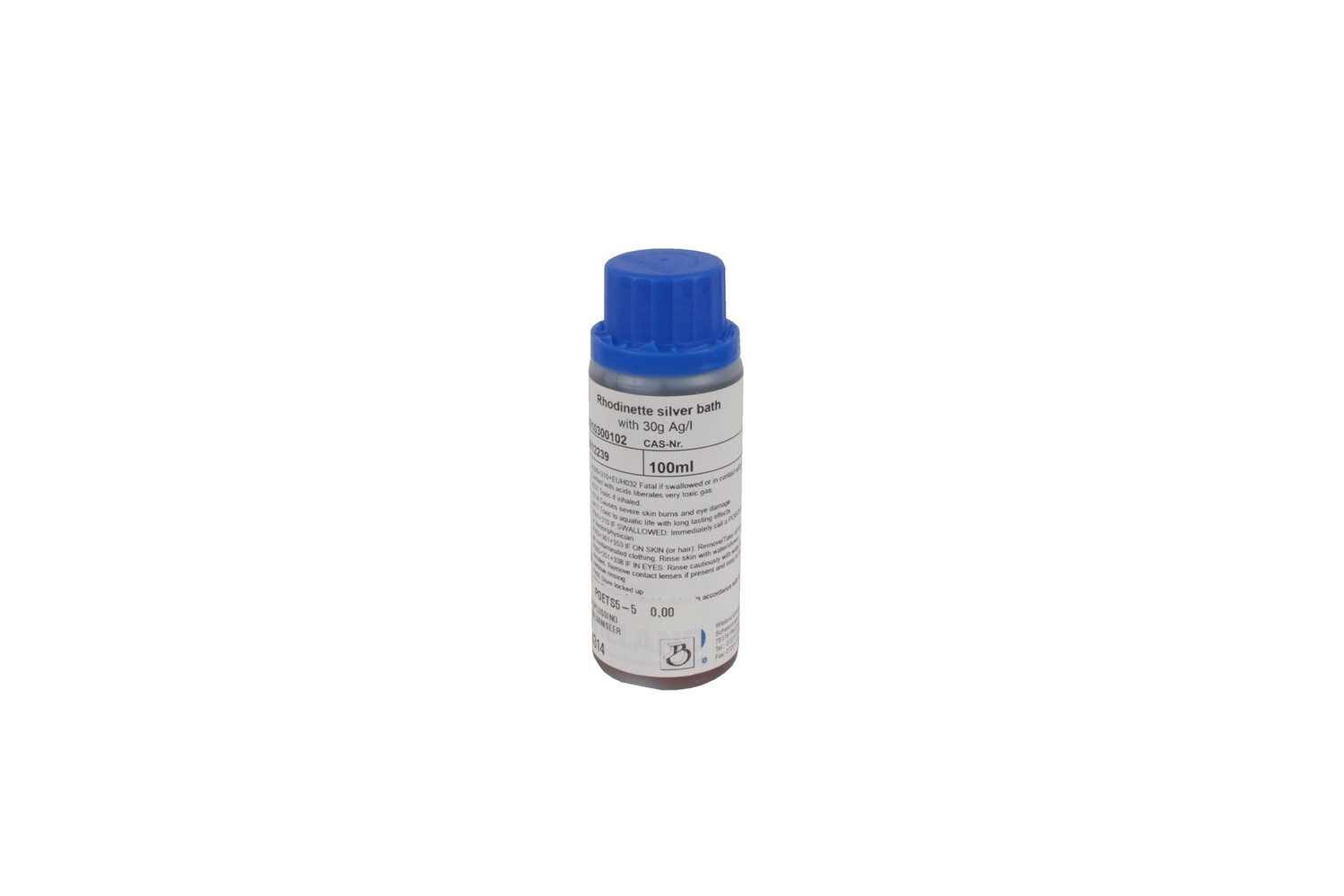 SOLUTION D'ARGENT POUR STYLO A GALVANISER
