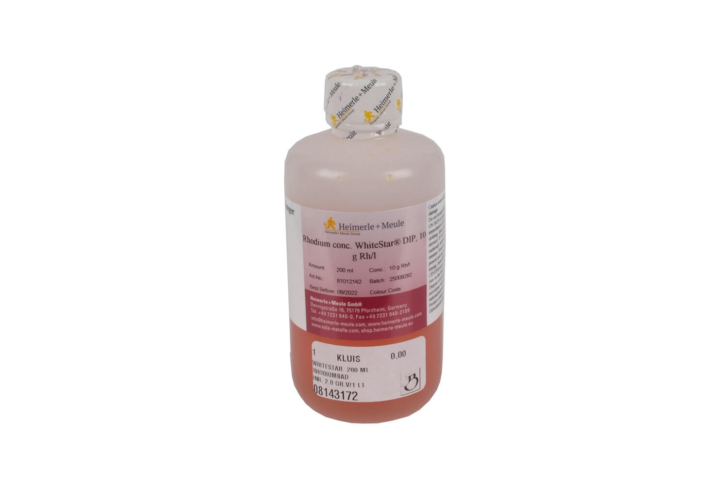 BAIN DE RHODIUM WHITESTAR 200 ML