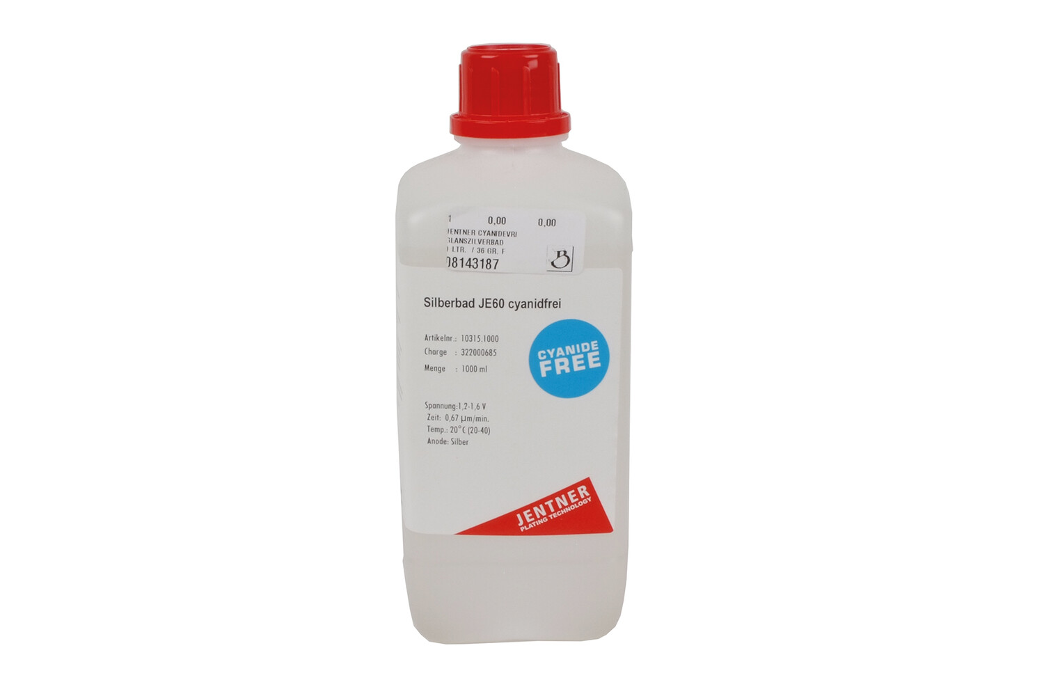 BAIN D'ARGENTURE 1 LITRE JENTNER