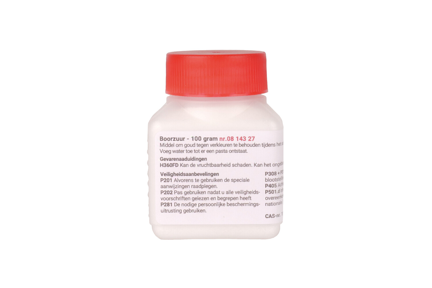 ACIDE BORIQUE 100 GRAMMES