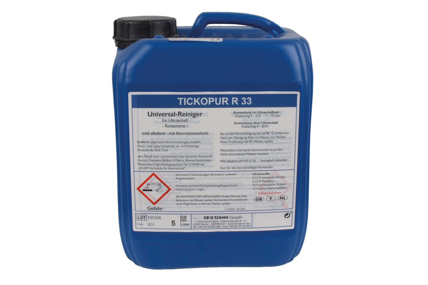 TICKOPUR R 33 - 5 LITRES