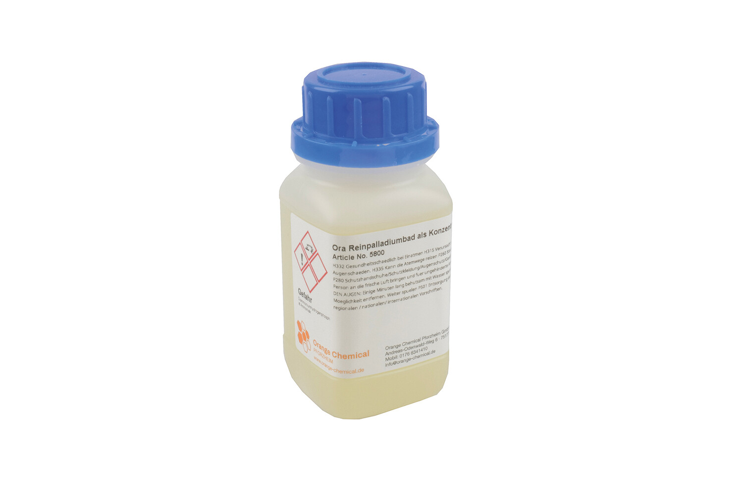 Palladium bad 100 ml 2 gram PD