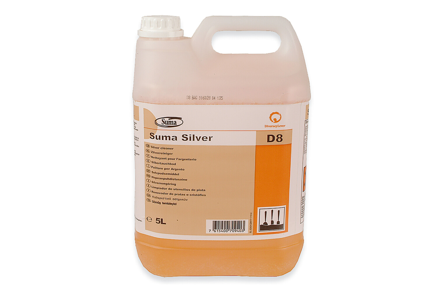 NETTOYANT ARGENT D-8 /5LITRES
