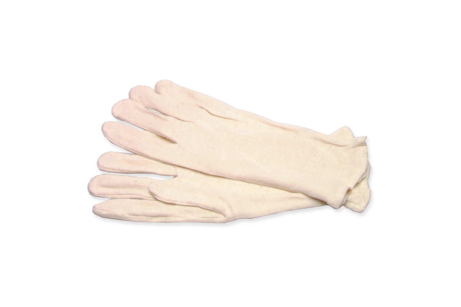 PAIRE DE GANTS D'ETALAGE ECRU