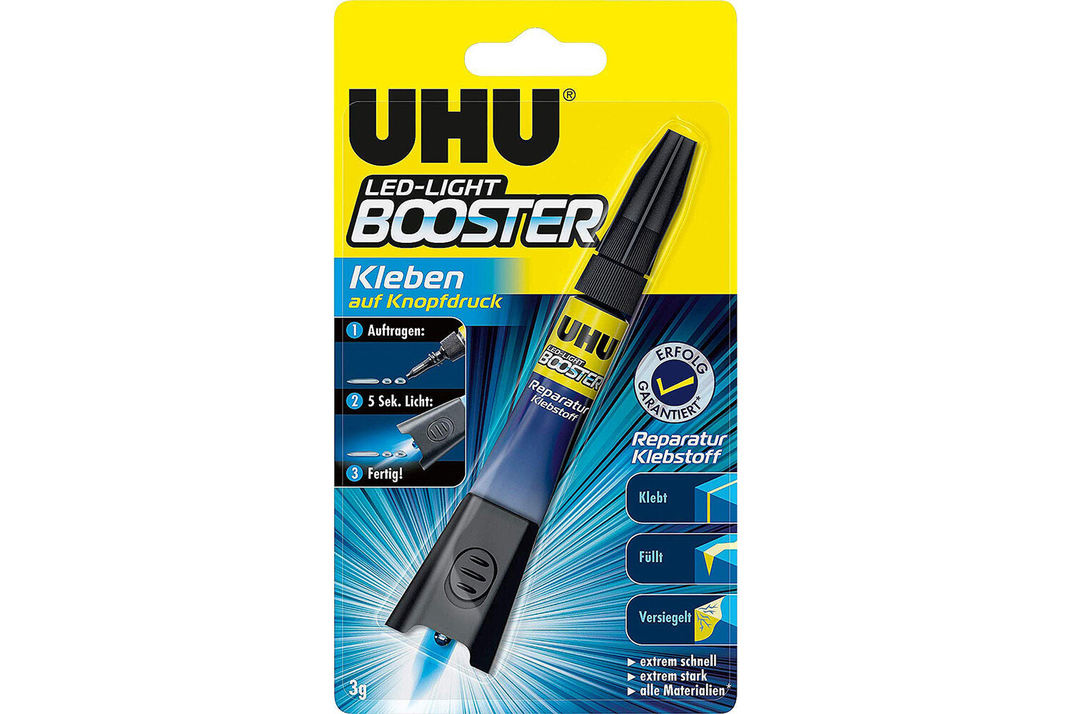 Colle booster LED-Light 3 grammes UHU
