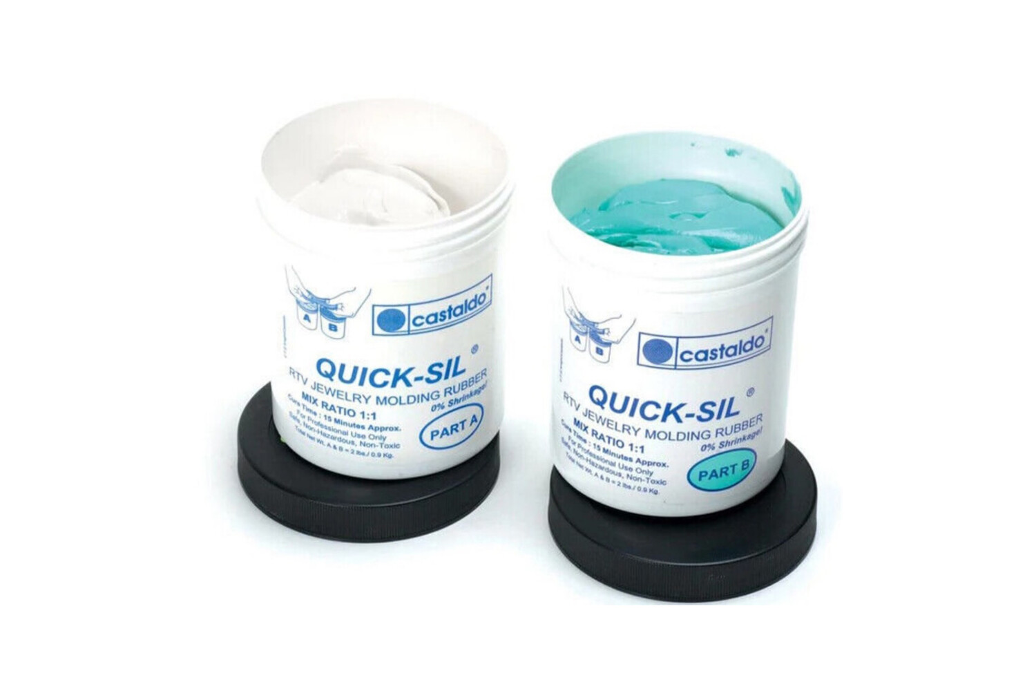 MOULE QUICK SIL - 2 COMPOSANTS 1 KG.