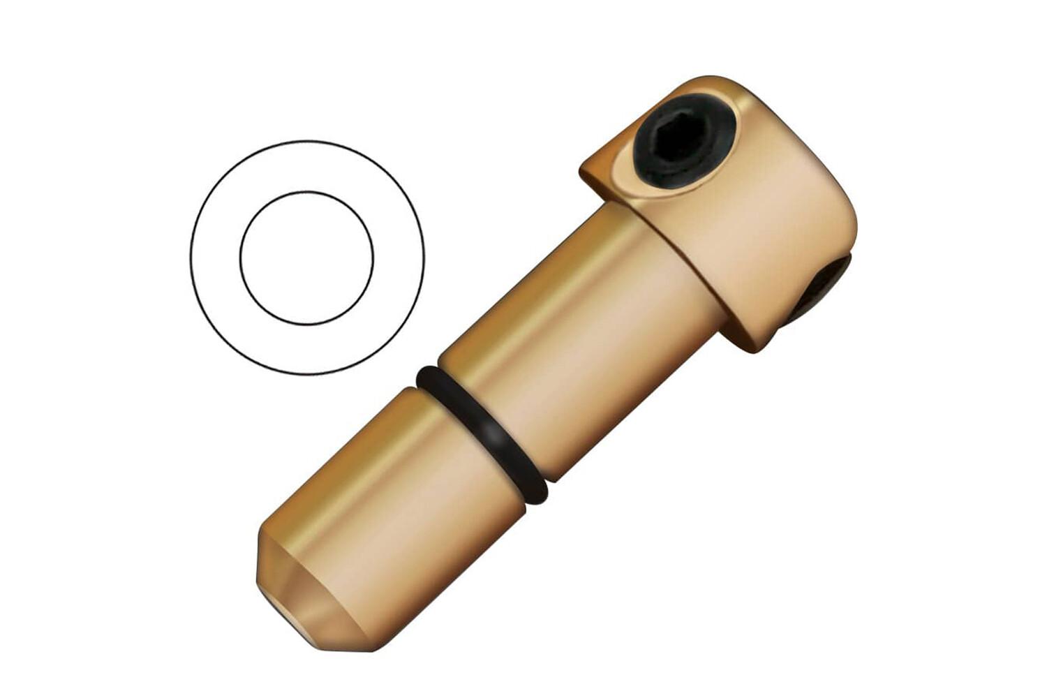 SUPPORT QC-TRADITIONNEL BRONZE 1 PIÉCE