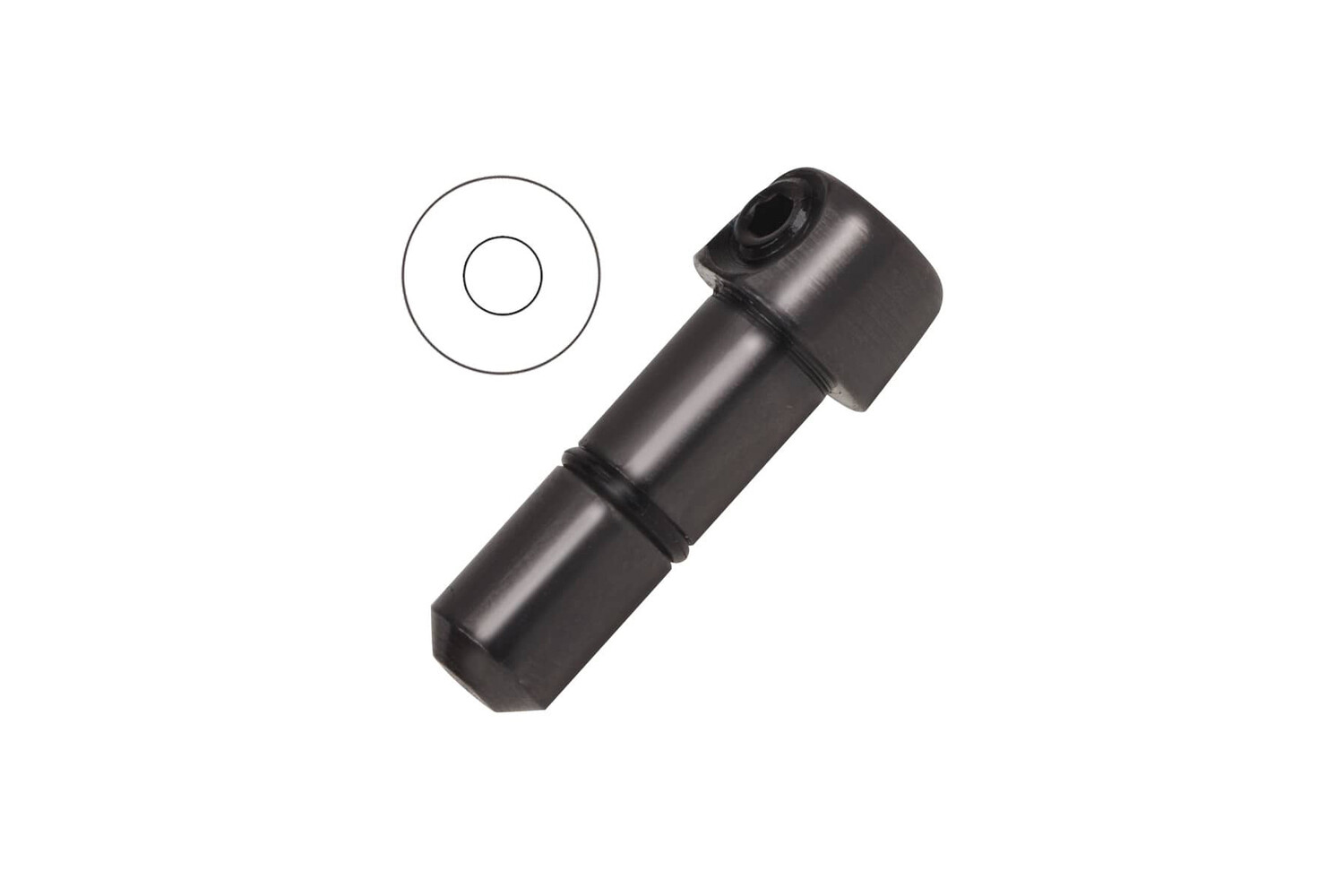 SUPPORT QC ROND-3,18 MM 1 PIÉCE