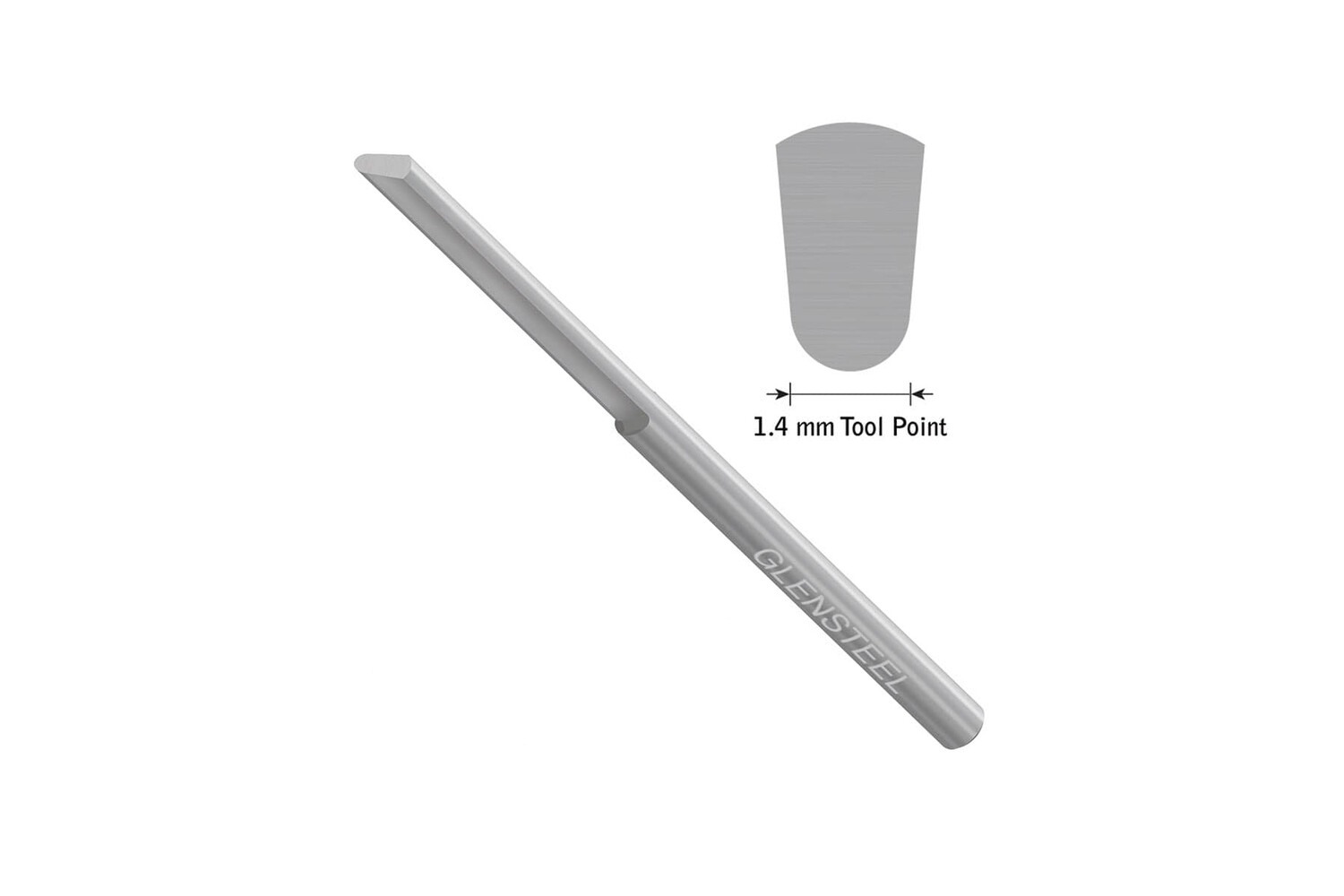 ECHOPPE RONDE BISEAUTÉE GRS 1,4 MM
