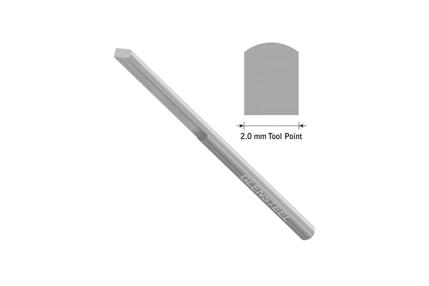 ECHOPPE PLATE PARALLÈLE GRS 2,0 MM