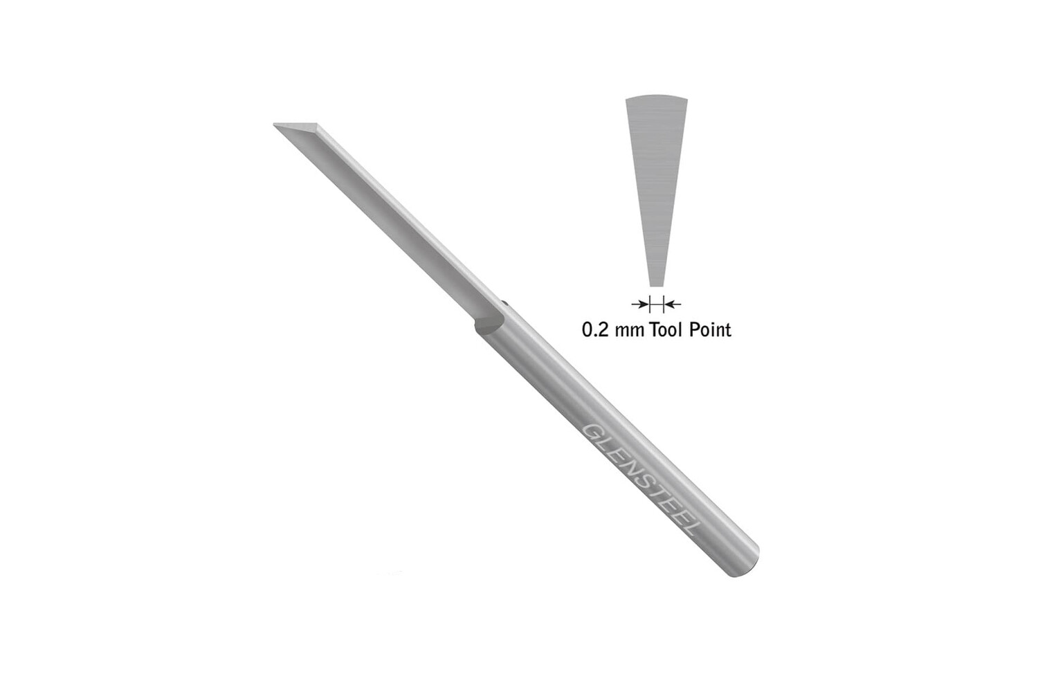 ECHOPPE PLATE BISEAUTÉE GRS 0,2 MM