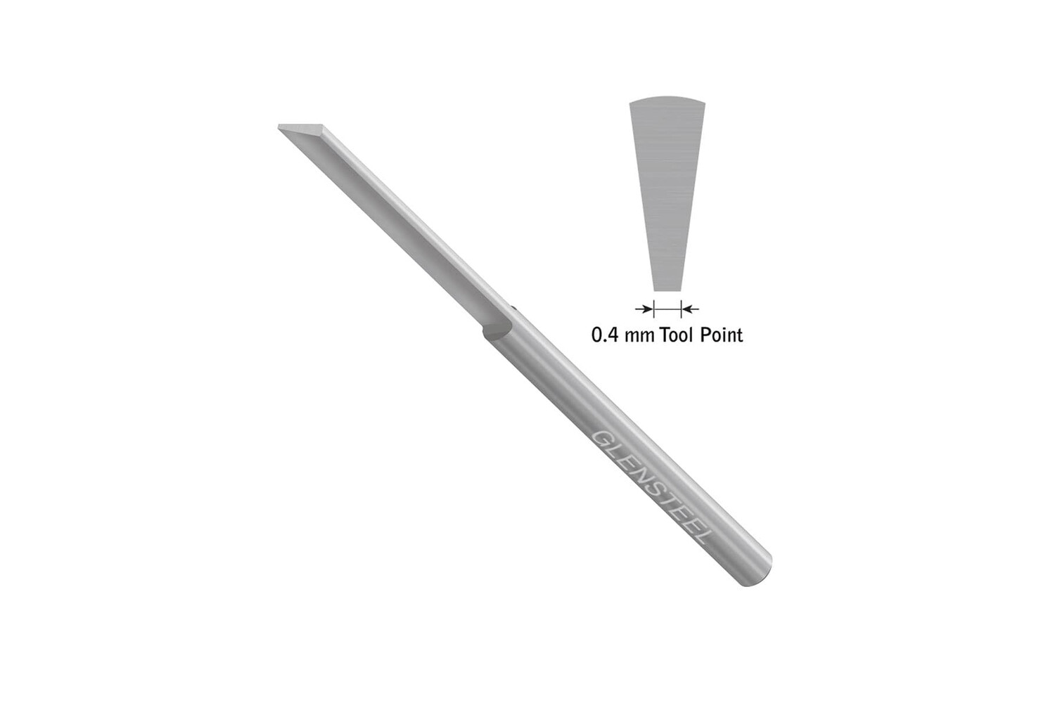ECHOPPE PLATE BISEAUTÉE GRS 0,4 MM