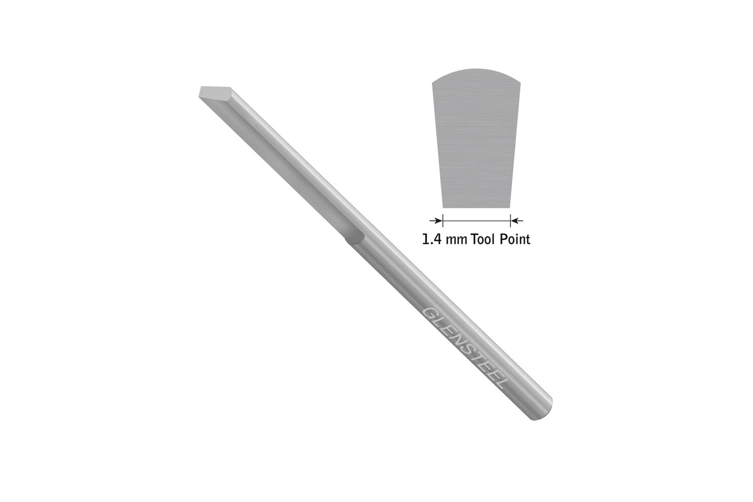 ECHOPPE PLATE BISEAUTÉE GRS 1,4 MM