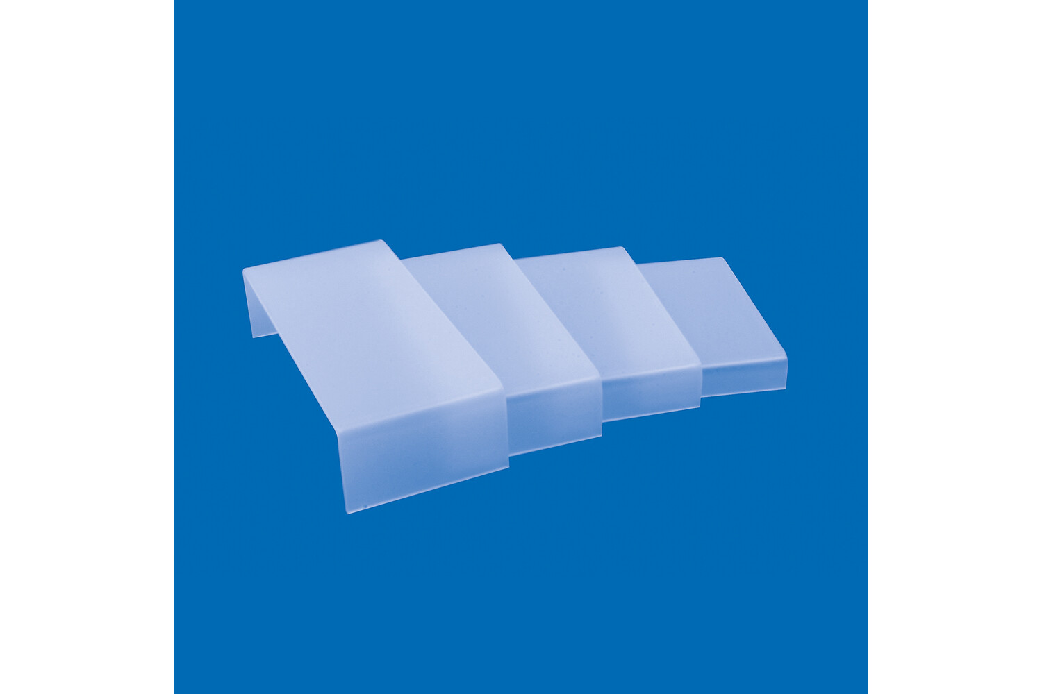 Set display trap wit - 4 stuks