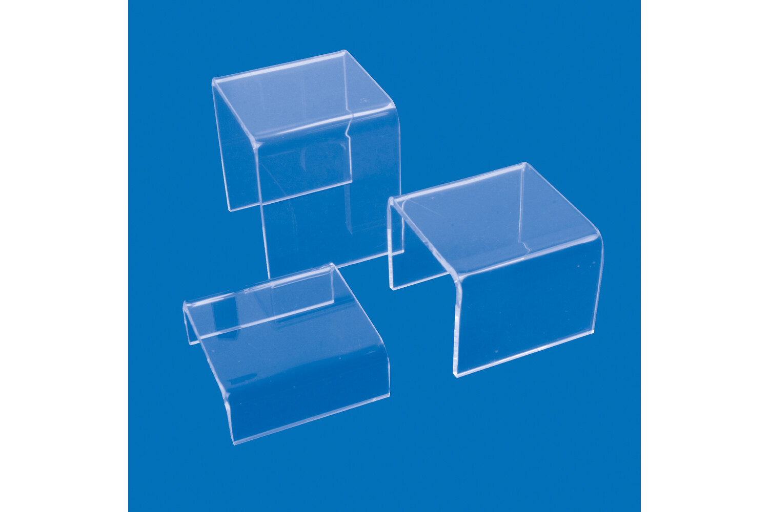 SET DE 3 PRÉSENTOIRS À ÉTAGES-TRANSPARENTS