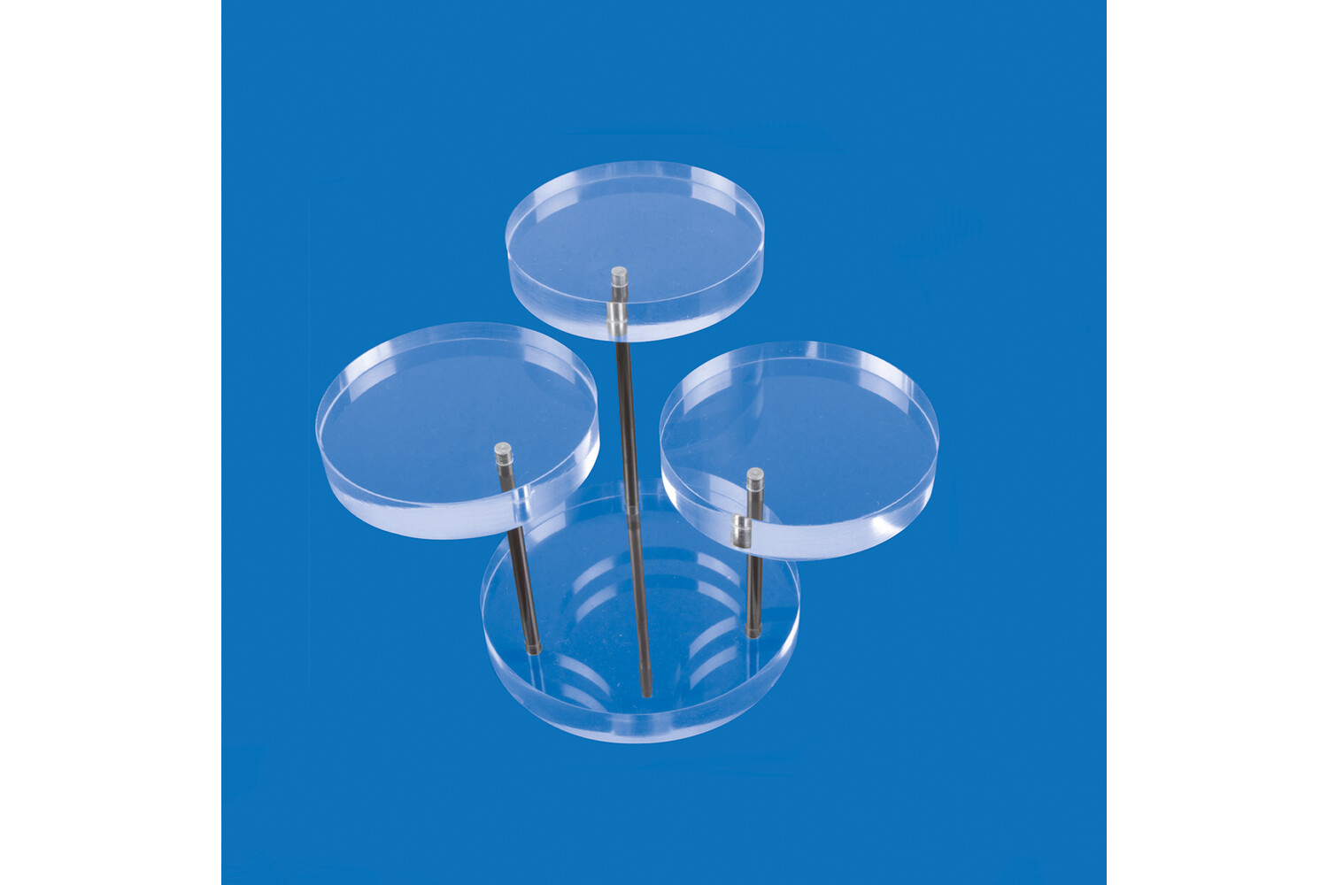 SET DE PRÉSENTOIRS 3 PLATEAUX-TRANSPARENT