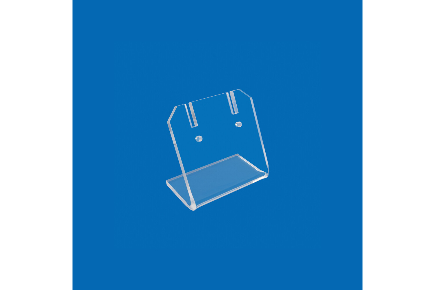 PETIT SOCLE POUR BOUCLES D'OREILLE-TRANSPARENT