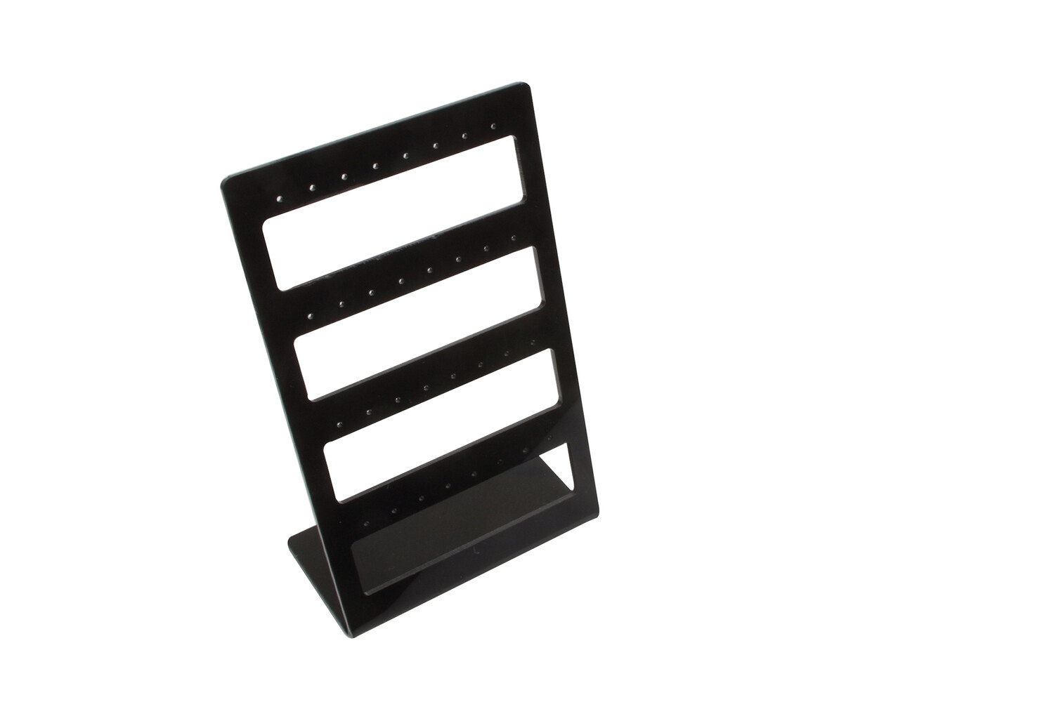 SOCLE POUR BOUCLES D'OREILLE-NOIR