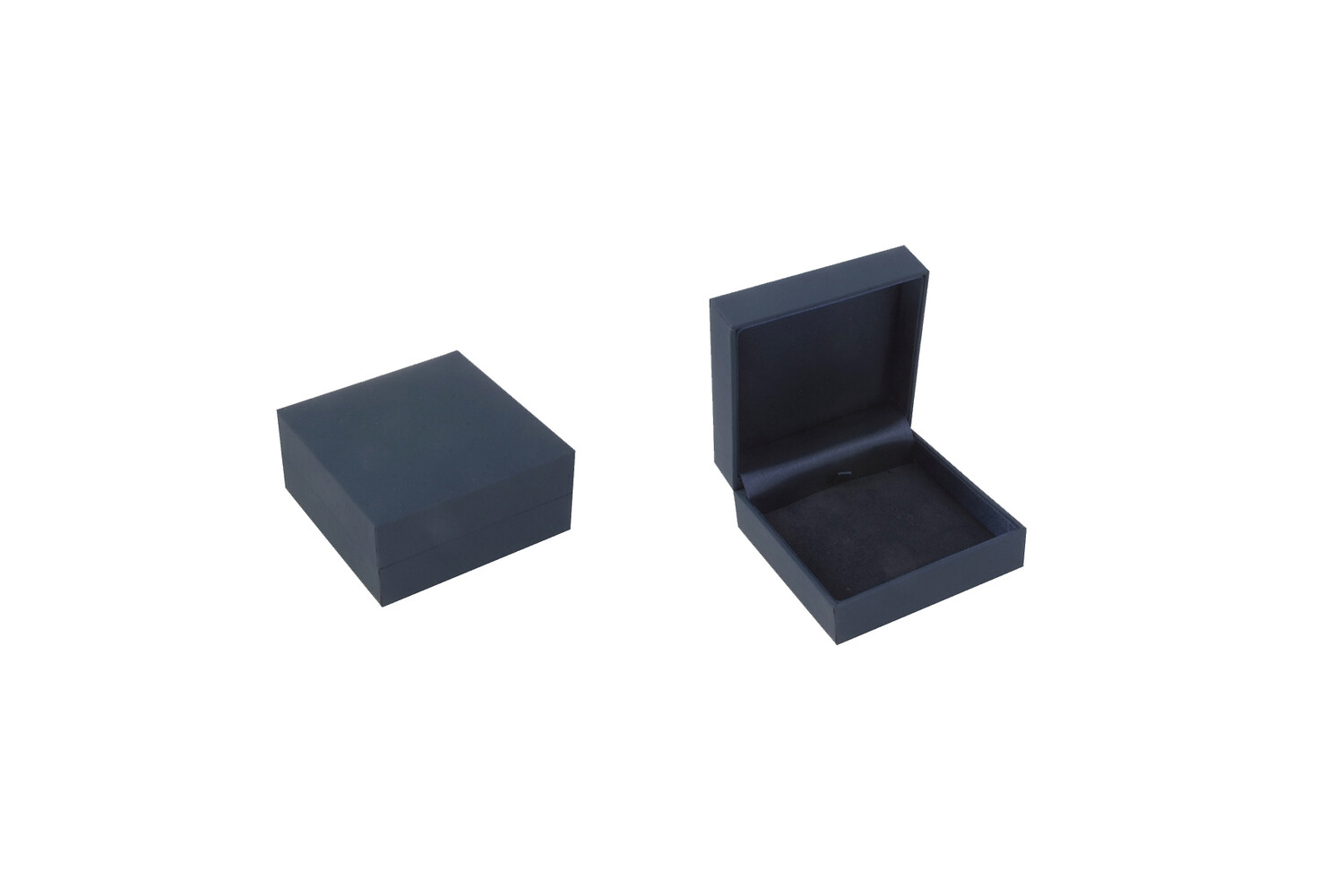BOITES À BAGUES 90X90X41 MM BLEUES