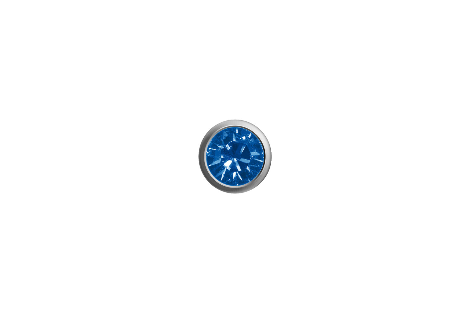 ! DZ. EASY PIERCY -  ACIER - SAPHIR IMITATION